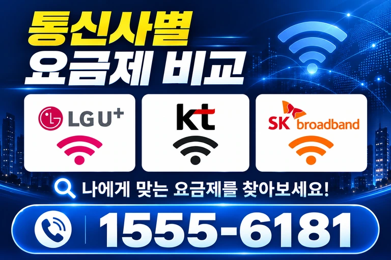 고창군 해리면 안산리 통신사별 요금제 비교